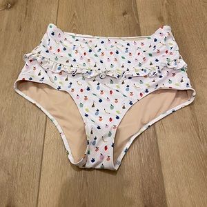 Kortni Jeane mid ruffle fruit salad bottoms